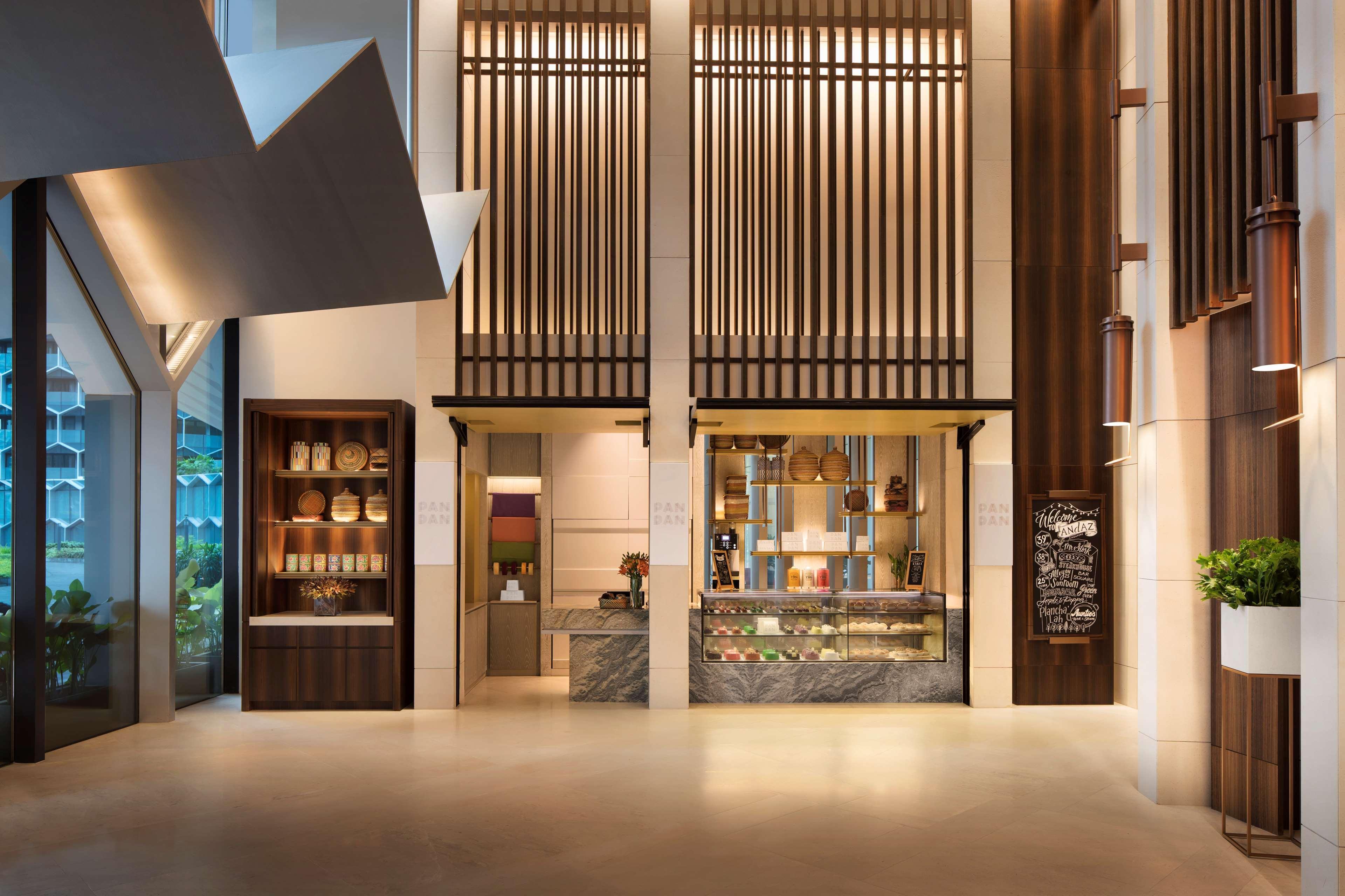 Andaz Singapore, By Hyatt Exterior foto The lobby of the hotel