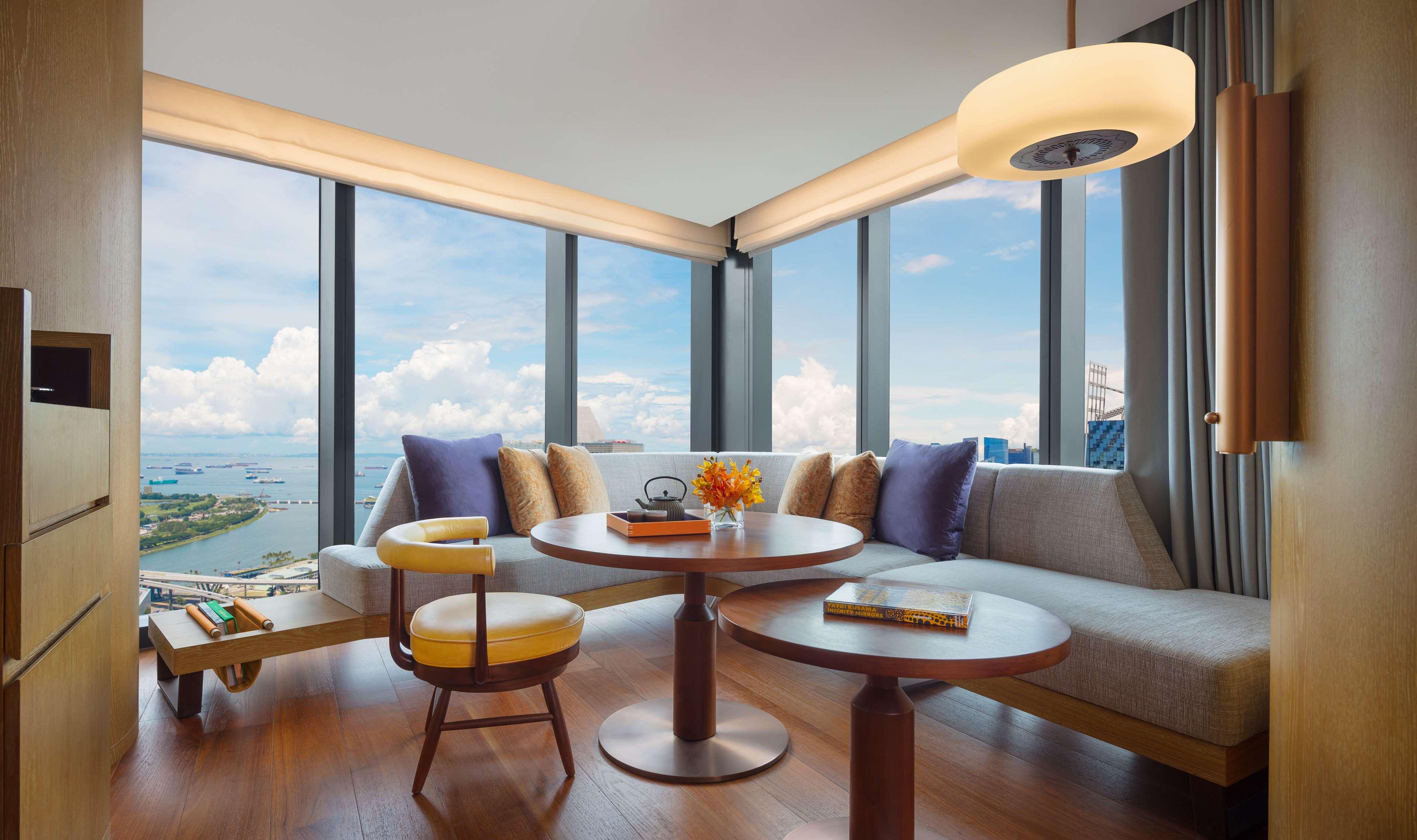 Andaz Singapore, By Hyatt Exterior foto A living room at the hotel