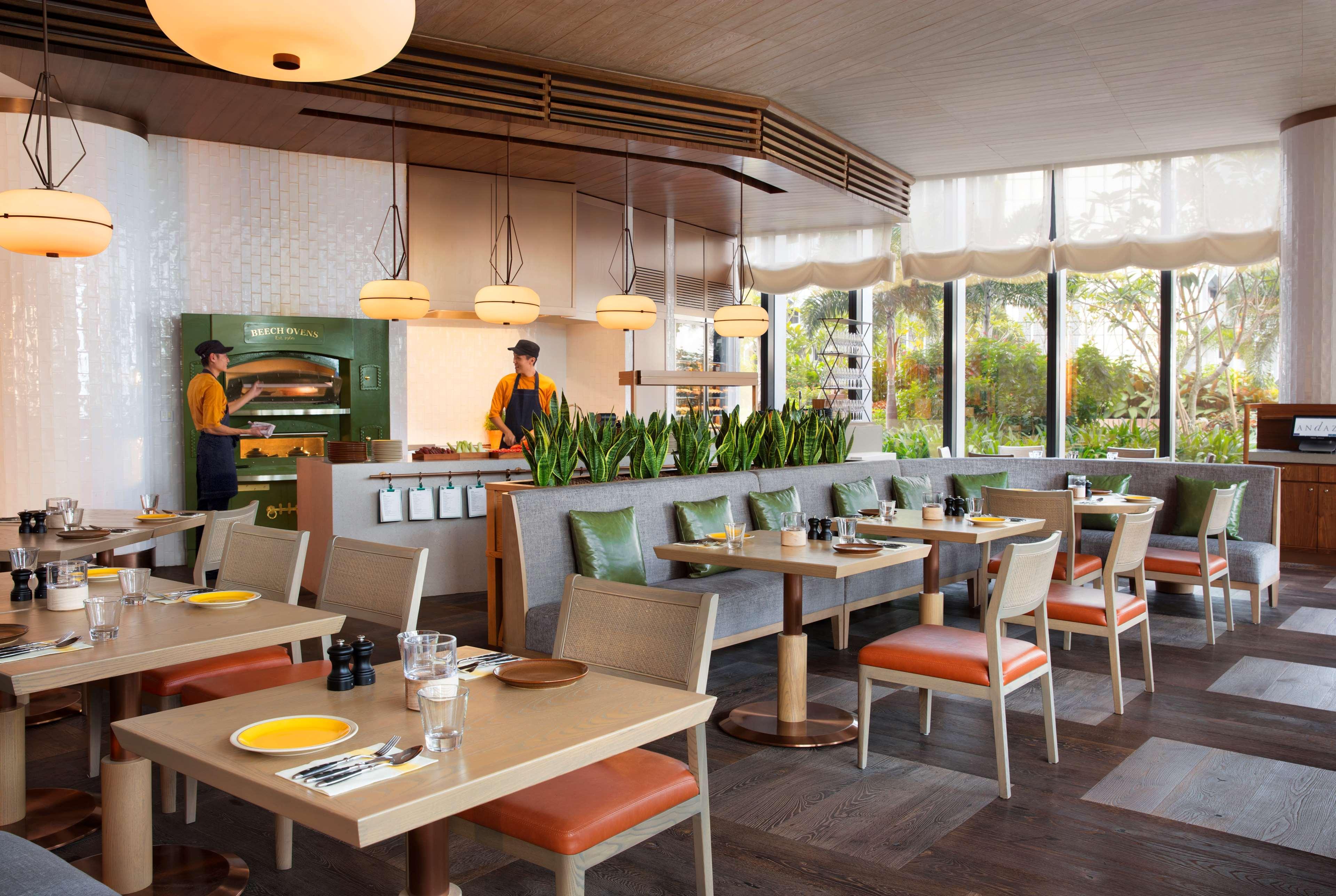 Andaz Singapore, By Hyatt Exterior foto The interior of the restaurant